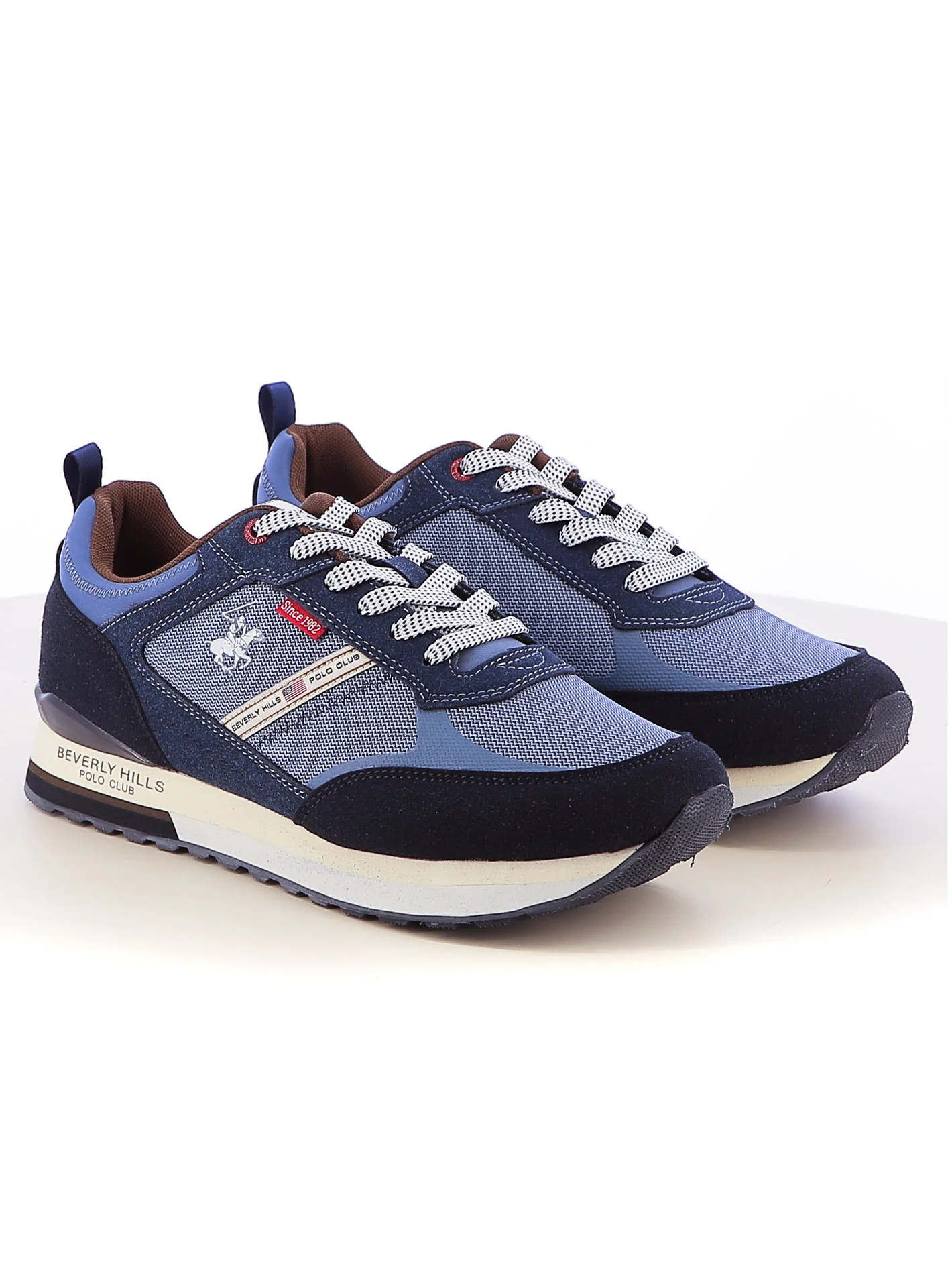 Sneakers stringate BH POLO CLUB art. BHM513100 - Image 4
